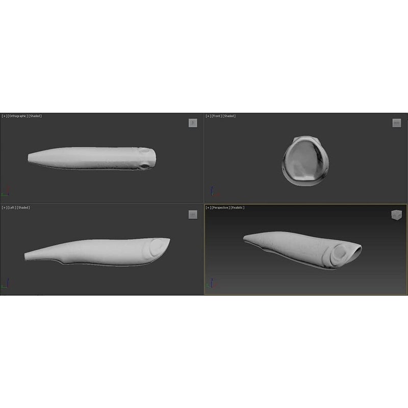 wLure 10 Blank Unpainted Popper Topwater Twitch Fishing Lures UPW622 - Image 4
